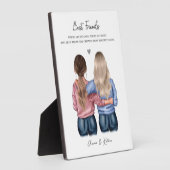 Personalisiert Best Friend Print, Best Friend Gift Fotoplatte (Seite)