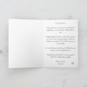 Personalisiert Best Friend Print, Best Friend Gift Karte (Innenseite)