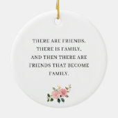 Personalisiert Best Friend Print, Best Friend Gift Keramik Ornament (Hinten)
