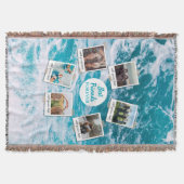 Personalisiert Best Friends 6 Foto Custom Collage Decke (Vorderseite)