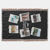 Personalisiert Best Friends 6 Foto Custom Collage Decke (Vorderseite)