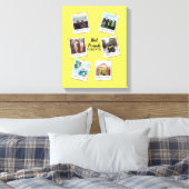 Personalisiert Best Friends 6 Foto Custom Collage Leinwanddruck (Insitu (Schlafzimmer))