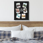 Personalisiert Best Friends 6 Foto Custom Collage Leinwanddruck (Insitu (Schlafzimmer))