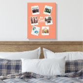 Personalisiert Best Friends 6 Foto Custom Collage Leinwanddruck (Insitu (Schlafzimmer))
