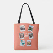Personalisiert Best Friends 6 Foto Custom Collage Tasche (Rückseite)