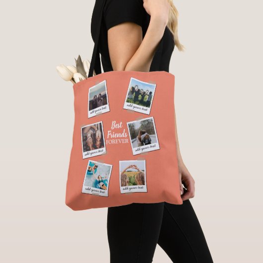 Personalisiert Best Friends 6 Foto Custom Collage Tasche (Von Nahem)