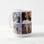 Personalisiert Best Friends Forever 6 Foto Custom Kaffeetasse (Vorderseite Links)