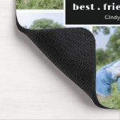 Personalisiert Best Friends Forever 6 Foto Mousepa Mousepad (Ecke)