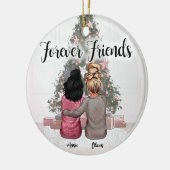 Personalisiert Best Friends Forever Ornament (Links)