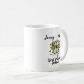 Personalisiert Best Friends Forever Tasse - BESTE (VorderseiteRechts)