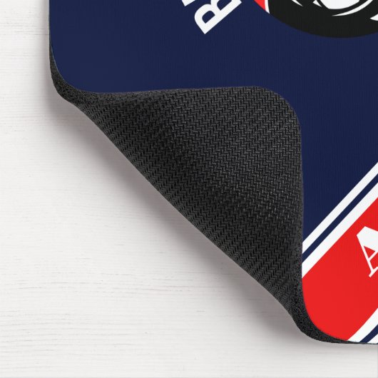 Personalisiert Best German Shepherd Vater Ever Mousepad (Ecke)