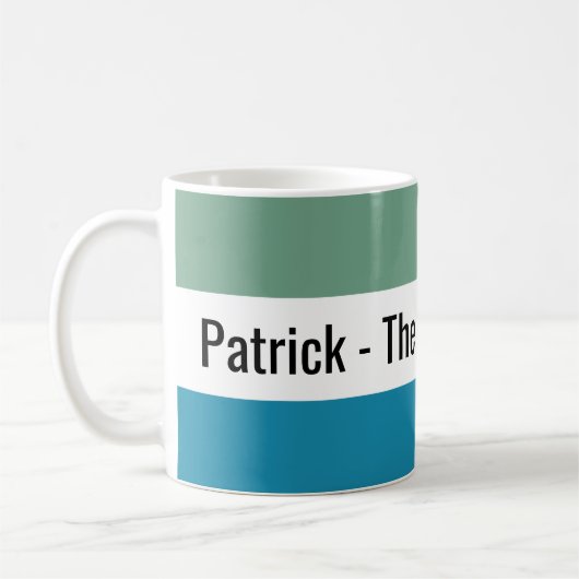 Personalisiert Best-Godvater-Tasse Kaffeetasse (Links)