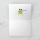 Personalisiert Best Life FROG Notecard (Innenseite)