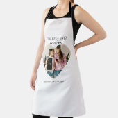 Personalisiert Best Mama Ever Heart Foto Schürze (InSitu)