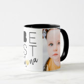 Personalisiert Best Nana 2 Foto Tasse (VorderseiteRechts)