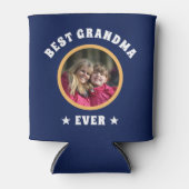 Personalisiert Best Oma je Custom Family Foto Dosenkühler (Vorderseite)