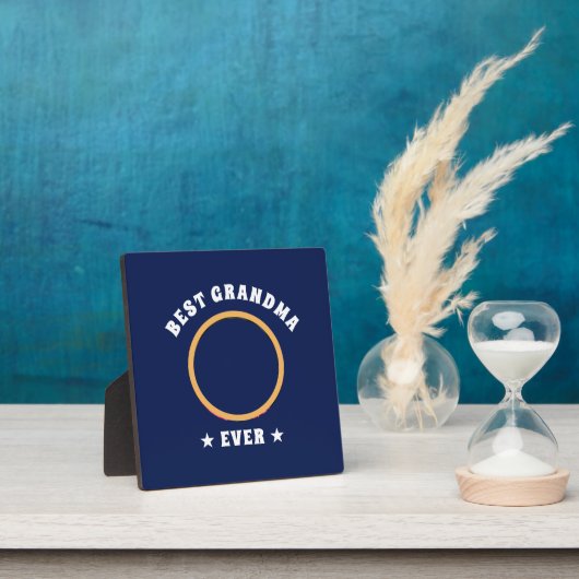 Personalisiert Best Oma je Custom Family Foto Fotoplatte (InSitu)