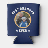 Personalisiert Best Opa je Custom Family Foto Dosenkühler (Vorderseite)