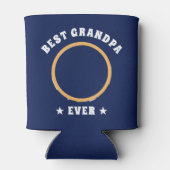 Personalisiert Best Opa je Custom Family Foto Dosenkühler (Rückseite)