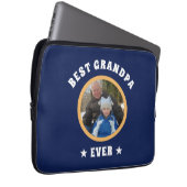 Personalisiert Best Opa je Custom Family Foto Laptopschutzhülle (Vorne Rechts)