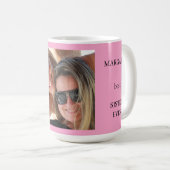 Personalisiert Best Sister Ever Kaffeetasse (VorderseiteRechts)