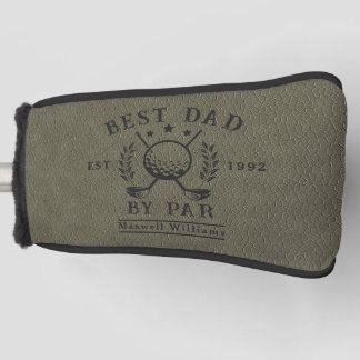 Personalisiert Best Vater Golf Army Green Head Put Headcover