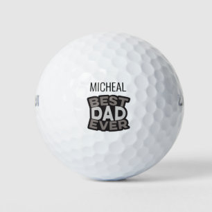 Personalisiert BEST VATER JE Golfball