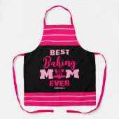 Personalisiert beste Backing-Mama je Muttertag Schürze (Vorderseite)