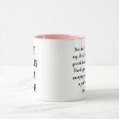 Personalisiert beste Bonusmutter je Tasse (Zentrum)