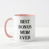 Personalisiert beste Bonusmutter je Tasse (Links)