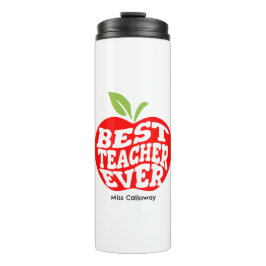 Personalisiert Bester Lehrer je Thermosbecher