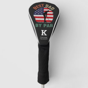 Personalisiert "Bester Vater per Par" Golf Headcover