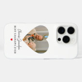Personalisiert Bestes Opa-Foto-Geschenk Case-Mate iPhone Hülle (Rückseite (Horizontal))