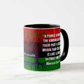 Personalisiert BHM Marcus Garvey Tasse (VorderseiteRechts)