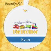 Personalisiert Big Brother Choo Choo Zug Ornament
