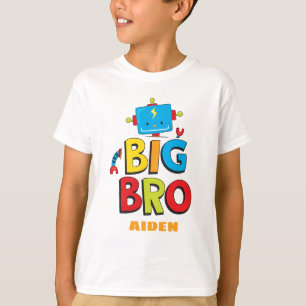 Personalisiert Big Brother Robot T - Shirt