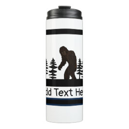 Personalisiert Big Foot Sasquatch Yeti Sumpflaus Thermosbecher