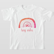Personalisiert Big Sister Boho Rainbow