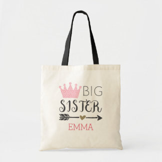 Personalisiert Big Sister Tragetasche