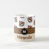 Personalisiert Big Smile Sock Affe Emoji Kaffeetasse (Mittel)