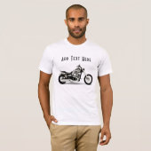 Personalisiert Biker T - Shirt (Vorne ganz)