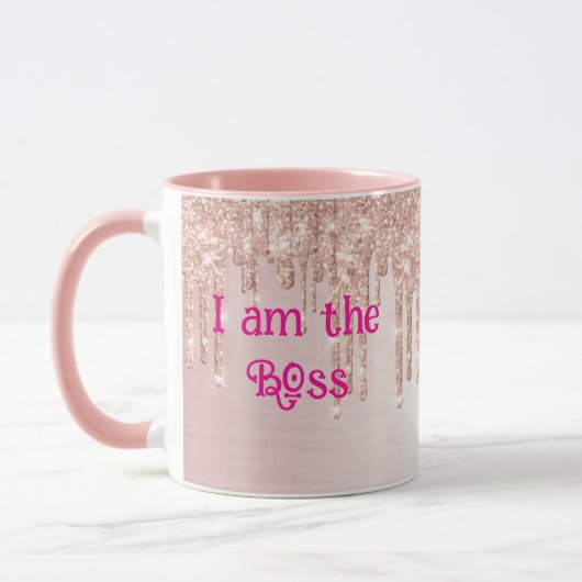 personalisiert bin ich die Tasse des Chefs (Links)