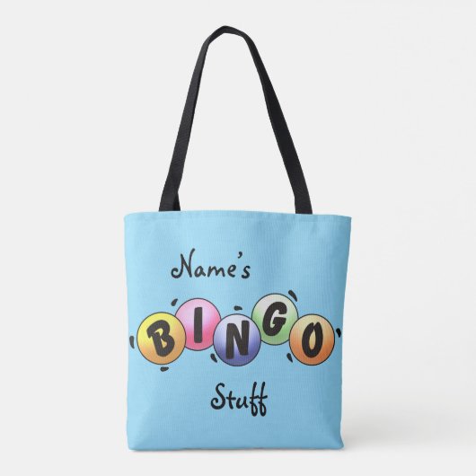 Personalisiert "Bingo Stuff" Tasche (Rückseite)