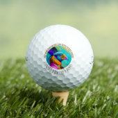 Personalisiert Birdie-Titleist Pro V1 Golfballs Golfball (Insitu T-Shirt)