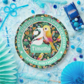 Personalisiert Birthday Balloon Pappteller (Party)