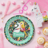 Personalisiert Birthday Balloon Pappteller (Party)