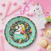 Personalisiert Birthday Balloon Pappteller (Party)