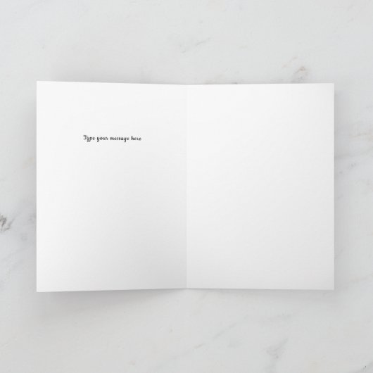 Personalisiert bist du der Hummus zu meiner Pita-K Dankeskarte (Innenseite)