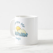 Personalisiert bist du mein Sonnenschein Kaffeetasse (Vorderseite Links)