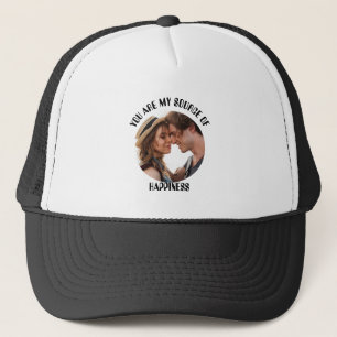 Personalisiert bist du meine Quelle des Glücks Fot Truckerkappe